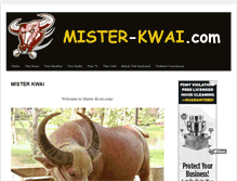 Tablet Screenshot of mister-kwai.com